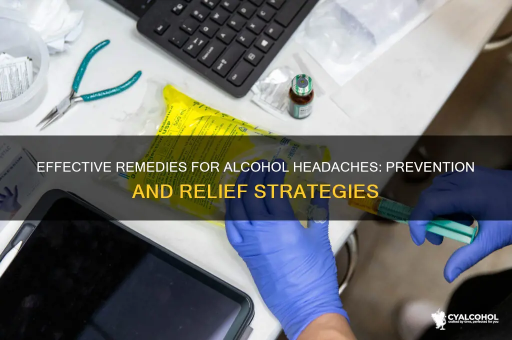 how to deal with alcohol headaches