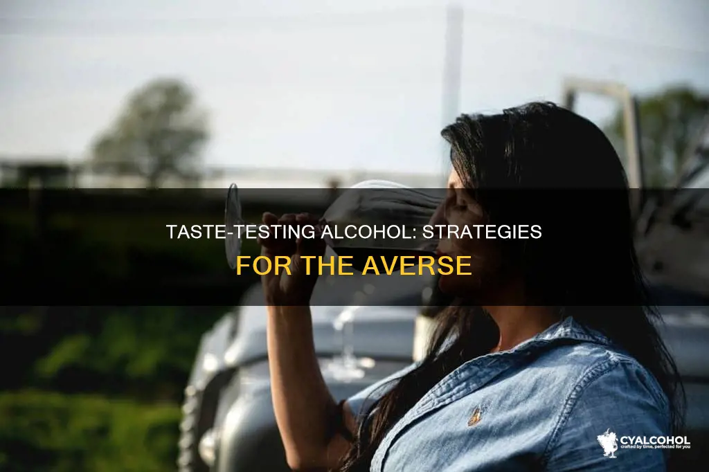 how to deal with alcohol when you hate the taste