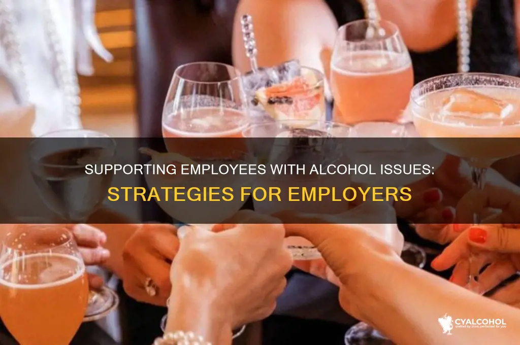 how to deal with alcoholic employee