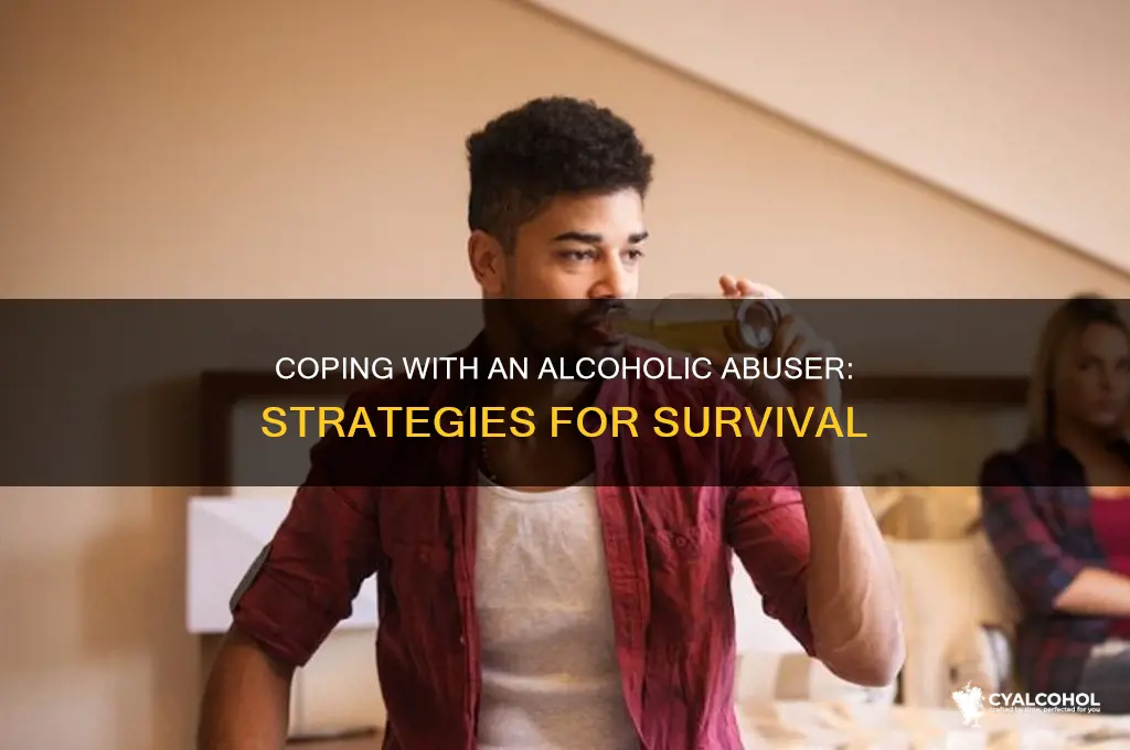 how to deal with an abusive alcoholic husband