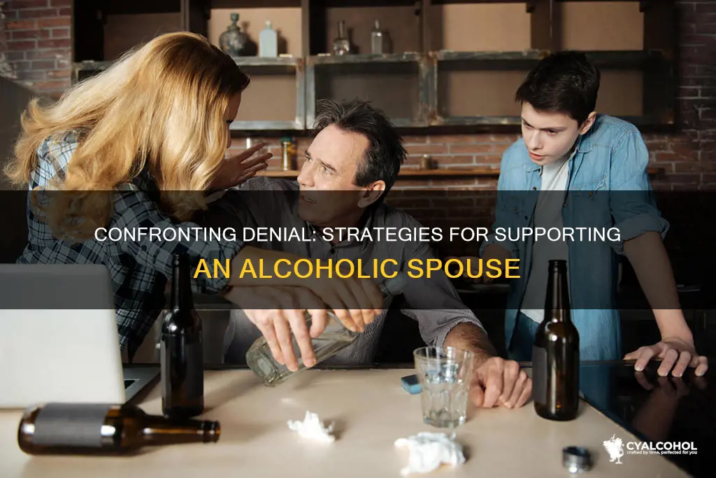 how to deal with an alcoholic wife in denial