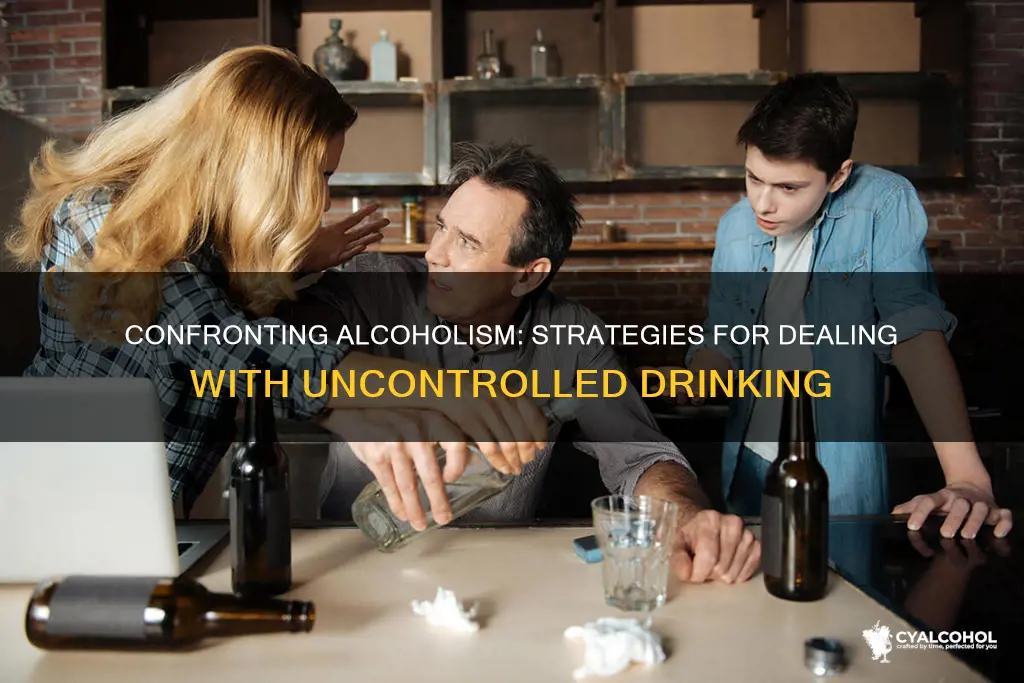 how to deal with an out of control alcoholic