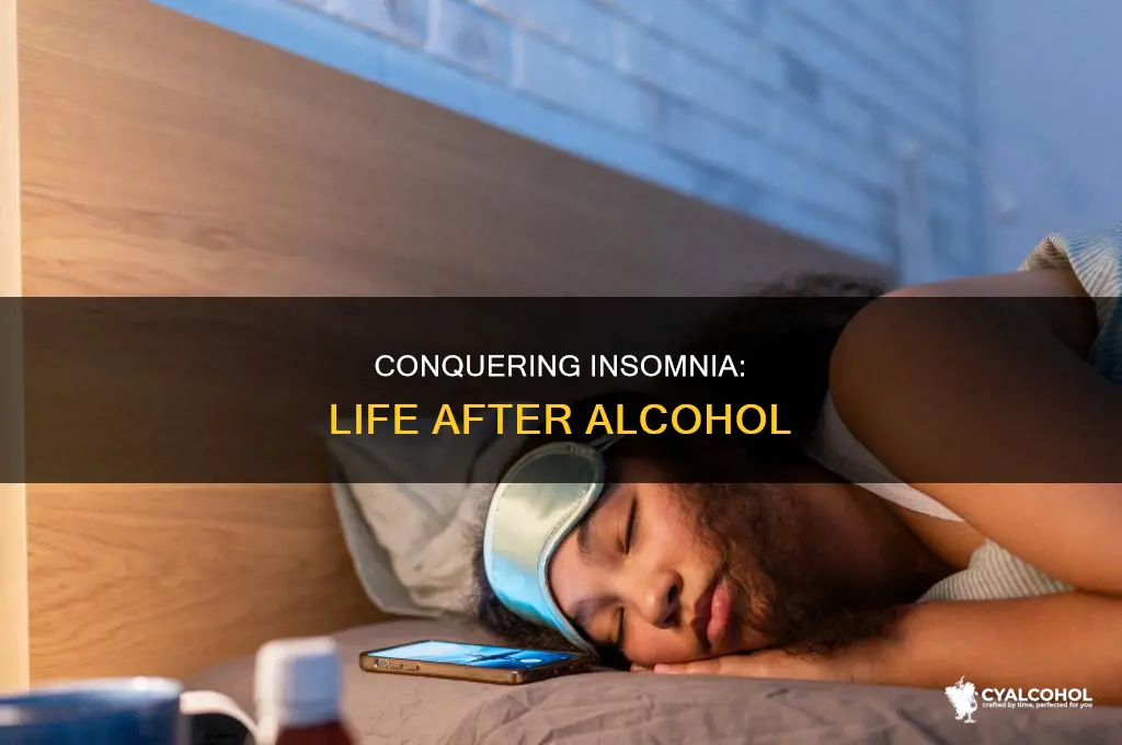 how to deal with insomnia after quitting alcohol