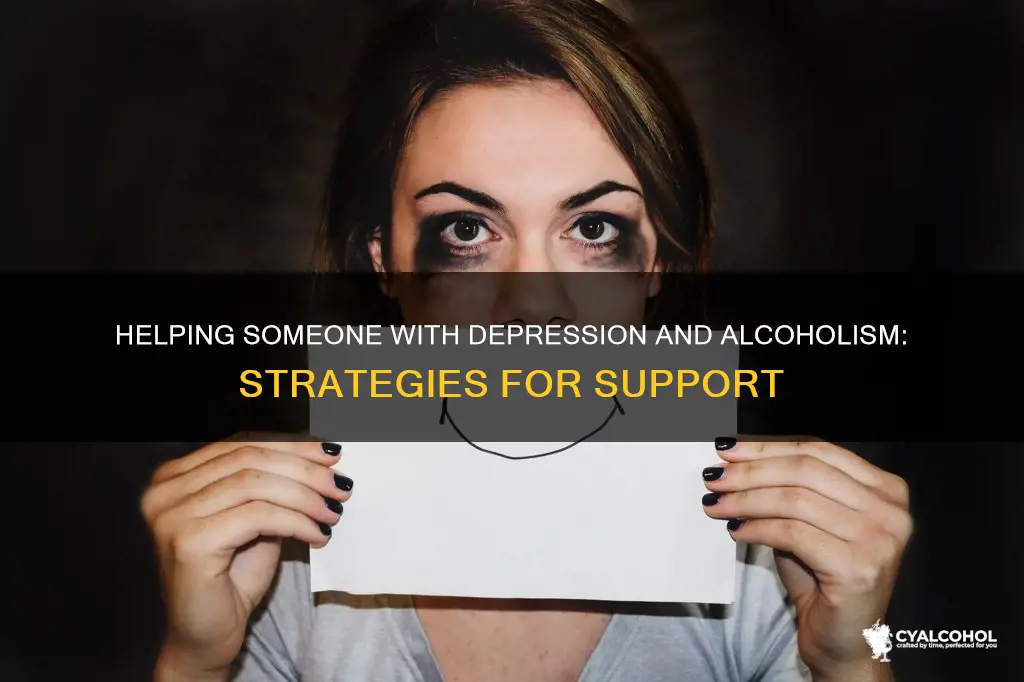 how to deal with someone with depression and alcoholism