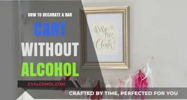 Styling a Bar Cart: Alcohol-Free, Fun-Filled Ideas