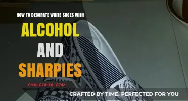 Customizing White Shoes: Alcohol, Sharpies, and Creativity