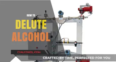 Mastering the Art of Diluting Alcohol: Tips and Techniques