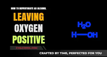 Deprotonating Alcohol: Making Oxygen Positive
