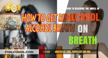 Alcohol Breath: A Distinct, Pungent Odor