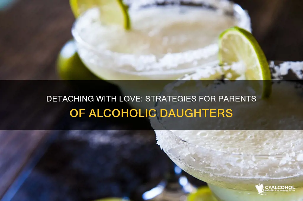 how to detach from alcoholic daughter