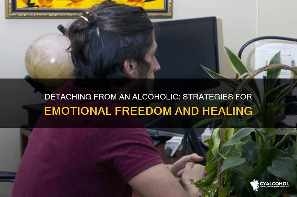 how to detach from an alcoholic