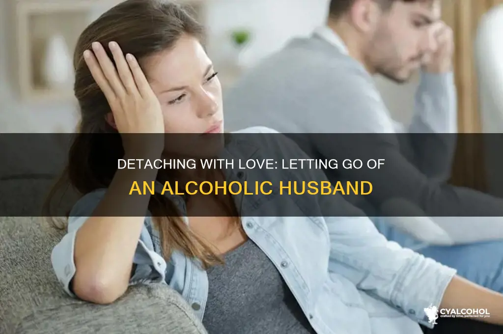 how to detach with love from alcoholic husband