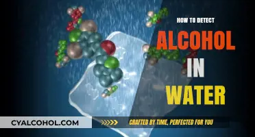 Detecting Alcohol in Water: Simple Methods and Effective Techniques