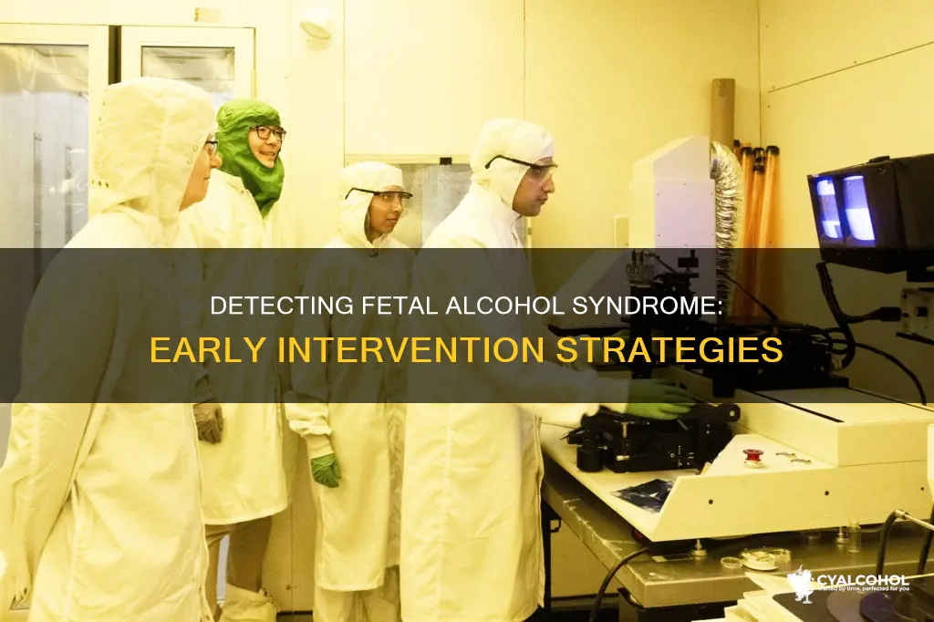 how to detect fetal alcohol syndrome early in life