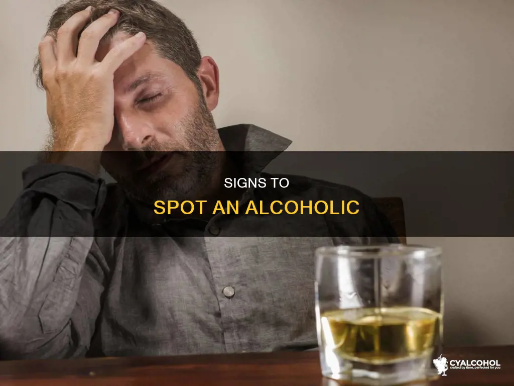 how to determene if a person is an alcoholic