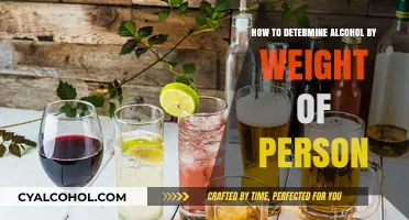 Calculating Alcohol Intake: Personalized Weight-Based Guide