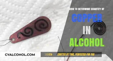 Testing Alcohol: Copper Quantity Detection