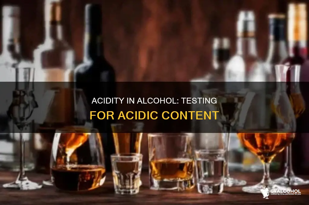 how to determine which alcohol is more acidic