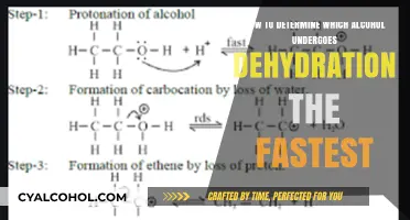 Dehydrating Alcohol: What's the Quickest Spirit?
