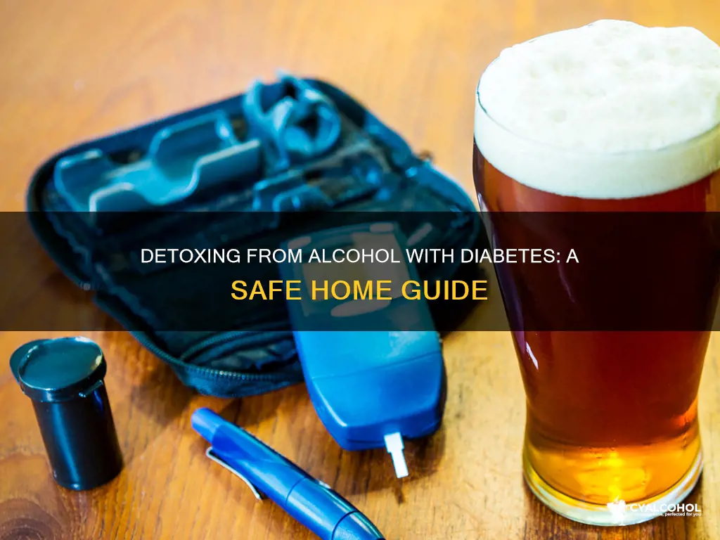 how to detox from alcohol at home with diabetes