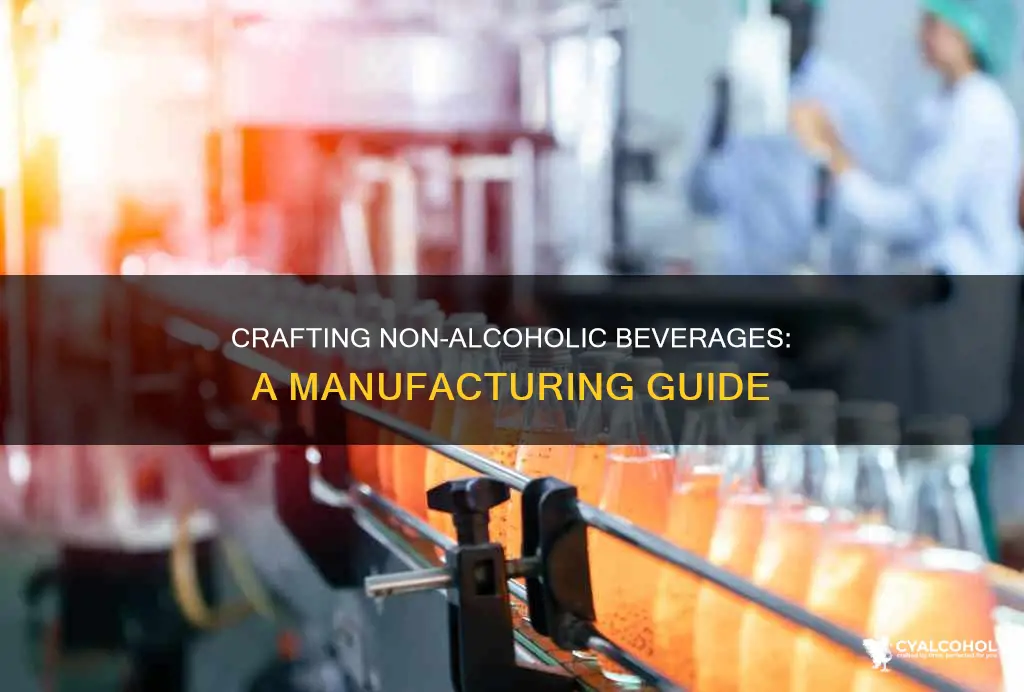 how to develop and manufacture a non alcoholic beverage