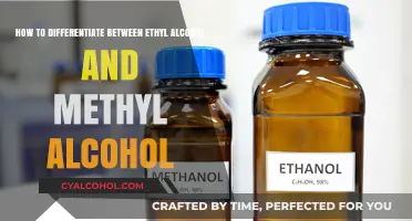 Differentiating Ethyl and Methyl Alcohol: A Quick Guide