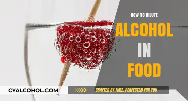 Mastering Alcohol Dilution: Enhance Flavors in Your Culinary Creations
