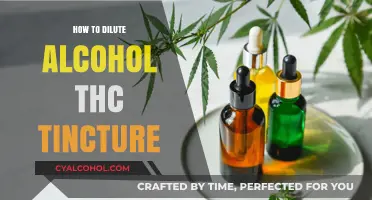Diluting Alcohol-Based THC Tinctures: A Step-by-Step Guide for Beginners