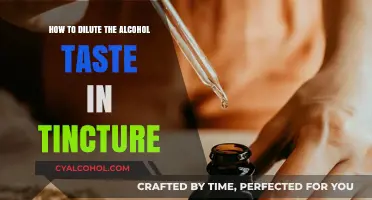 Diluting Alcohol Taste in Tinctures: Tips and Tricks