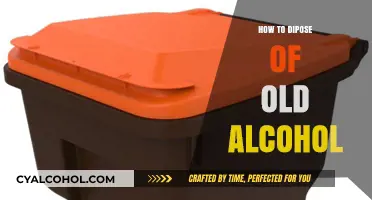 Safely Disposing of Old Alcohol: A Step-by-Step Guide