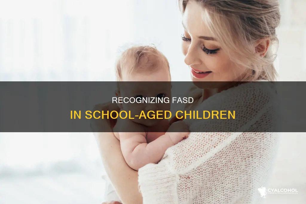 how to disgnose fetal alcohol spectrum in school aged child