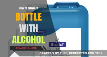 Effective Alcohol Disinfection: Safely Cleaning and Sanitizing Bottles at Home