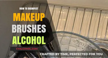 Effective Alcohol Disinfection Methods for Clean and Safe Makeup Brushes