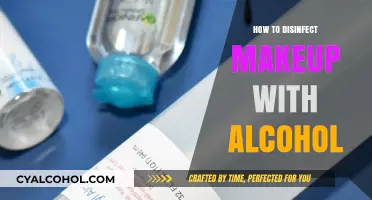 Safely Disinfect Your Makeup: A Simple Alcohol Cleaning Guide