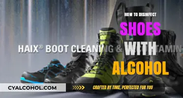 Effective Shoe Disinfection: Using Alcohol to Kill Germs and Bacteria