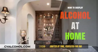 Elegant Alcohol Display Ideas: Stylish Home Bar Setup Tips