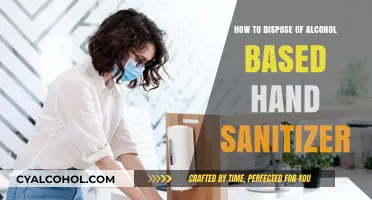 Dispose of Alcohol-Based Hand Sanitizer Safely and Effectively