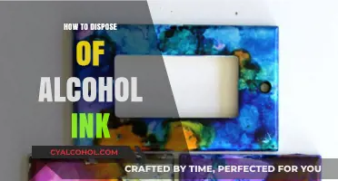 Safe and Eco-Friendly Ways to Dispose of Alcohol Ink