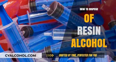Safe and Eco-Friendly Methods for Disposing of Resin Alcohol