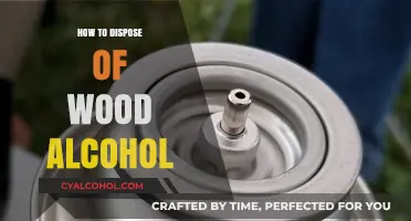 Safe and Effective Methods for Disposing of Wood Alcohol