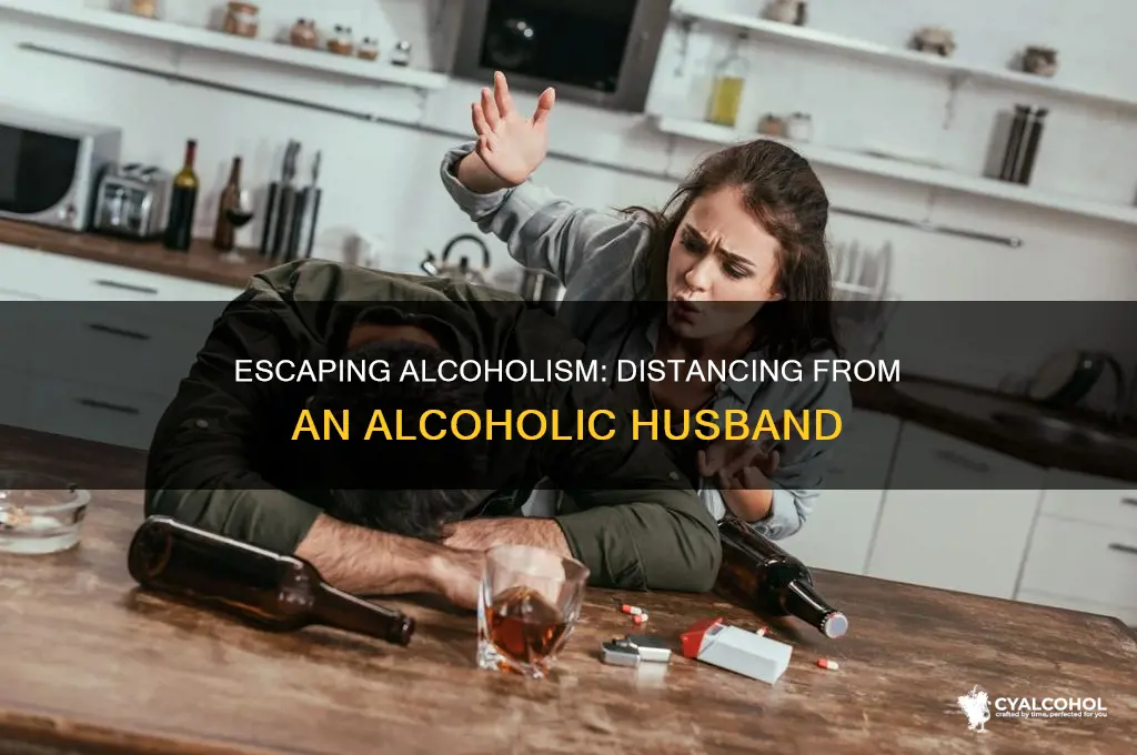 how to distance yourself from your alcoholic husband