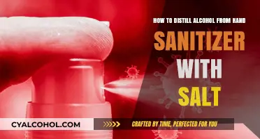 Hand Sanitizer to Alcohol: Distilling with Salt
