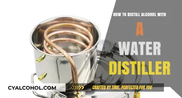 Alcohol Distillation: Using a Water Distiller Safely