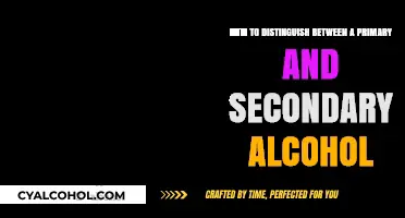 Differentiating Primary and Secondary Alcohols: The Key Distinction