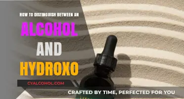 Recognizing Alcohol and Hydroxo Groups: Key Differences