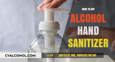 DIY Alcohol Hand Sanitizer: Easy Homemade Recipe for Clean Hands