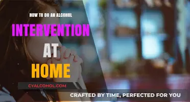 Alcohol Intervention: Taking Action at Home