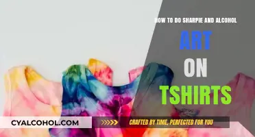 Creating Art on T-shirts: Sharpie and Alcohol Technique