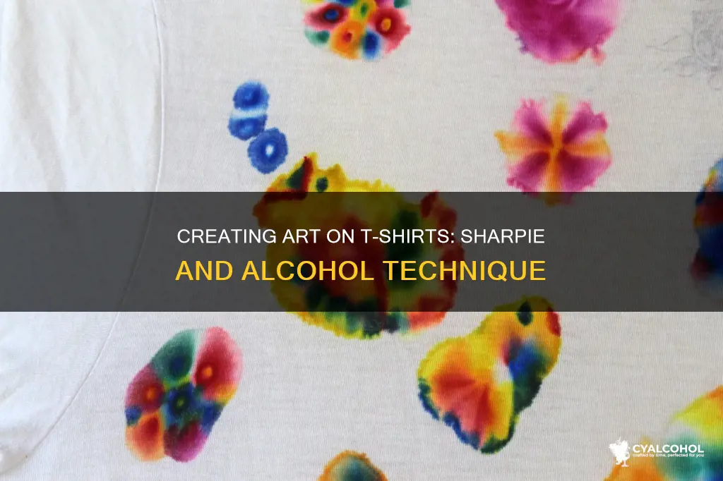 how to do sharpie and alcohol art on tshirts