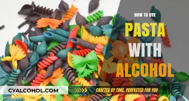 Dyeing Pasta with Alcohol: A Creative, Vibrant Kitchen Craft Guide